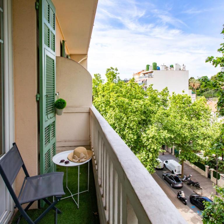 Studio Blvd Carnot 10 min Palais Festivals - Balcony & AC - Studio avec Balcon - 23