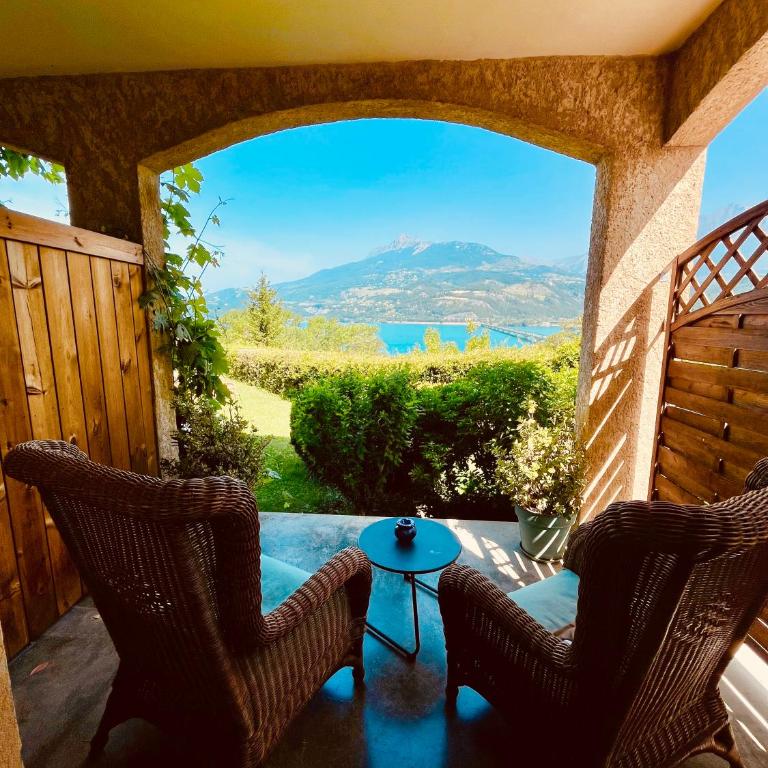 Hôtel les Chaumettes - Chambre Double avec Terrasse - 2