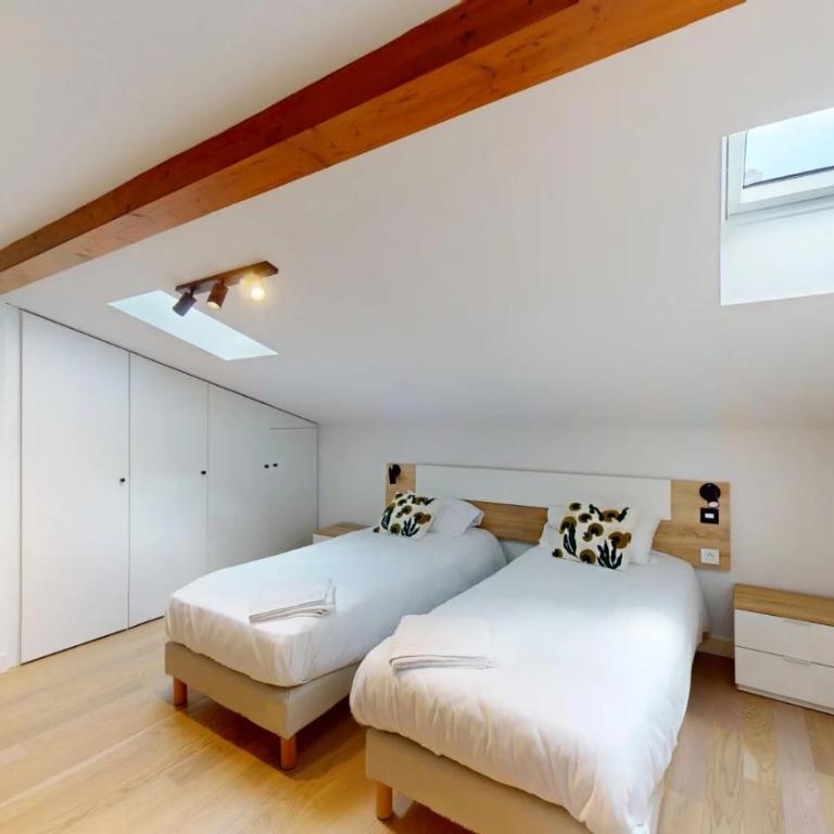Hyper centre T3 duplex-terrace, Esquirol - Apartment mit 2 Schlafzimmern - 10
