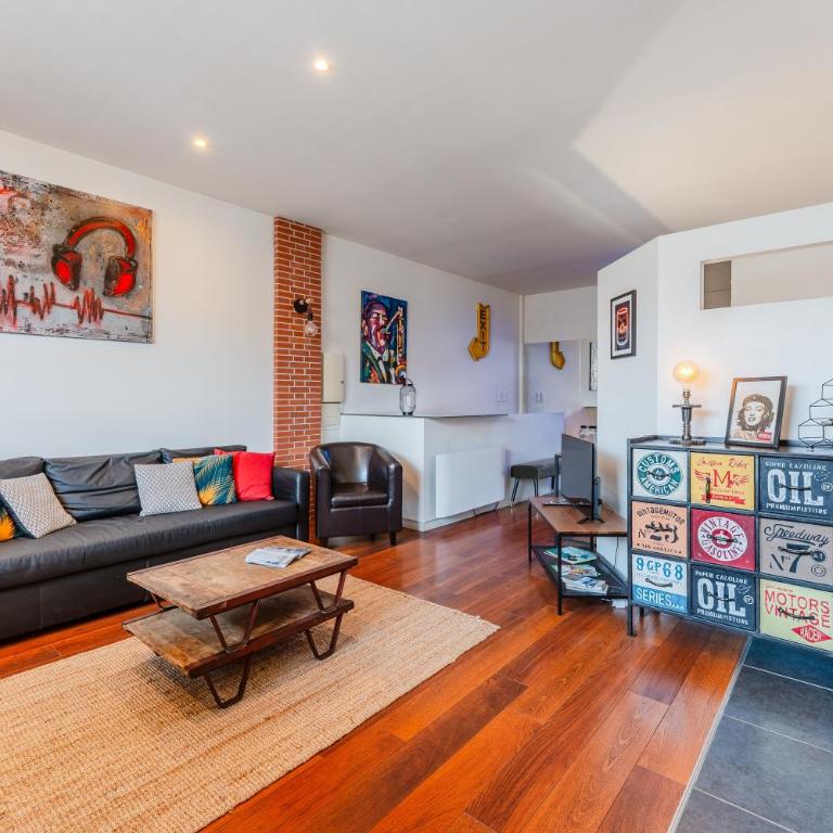 Loft Lamoricière - 15 minutes à pieds du centre - Appartamento con 1 Camera da Letto - 3