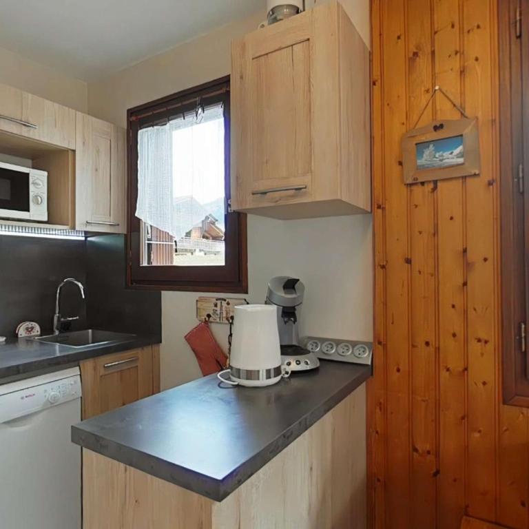 Studio cabine 4 pers. proche patinoire et pistes, parking, ménage inclus, navette à proximité - FR-1-241-157 - Apartamento (4 adultos) - 8
