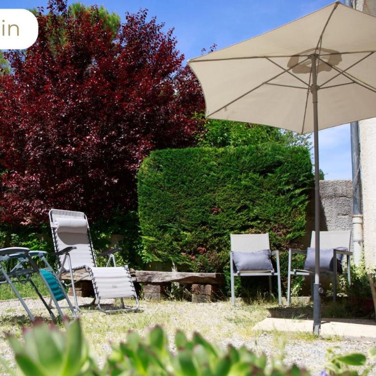 Parenthèse de calme et de nature au bord du Verdon - Apartment mit 2 Schlafzimmern und Gartenblick - 1