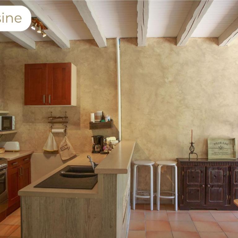Parenthèse de calme et de nature au bord du Verdon - Apartment mit 2 Schlafzimmern und Gartenblick - 10