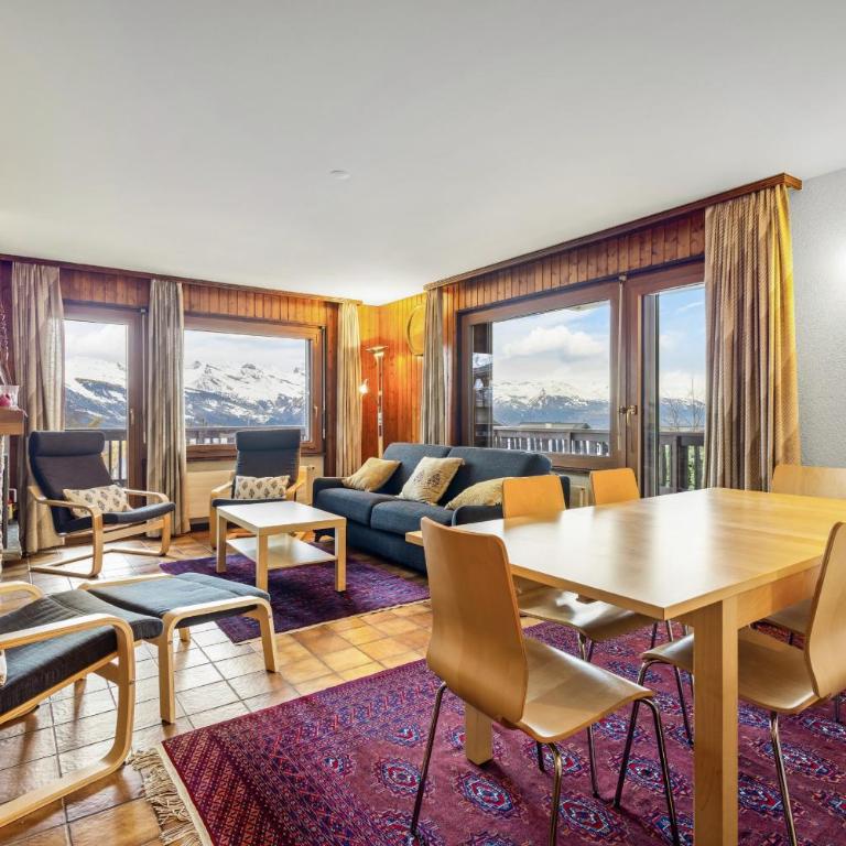 Eden Roc 1 - 4 pers - pres des pistes - Apartment with View and Balcony - 4