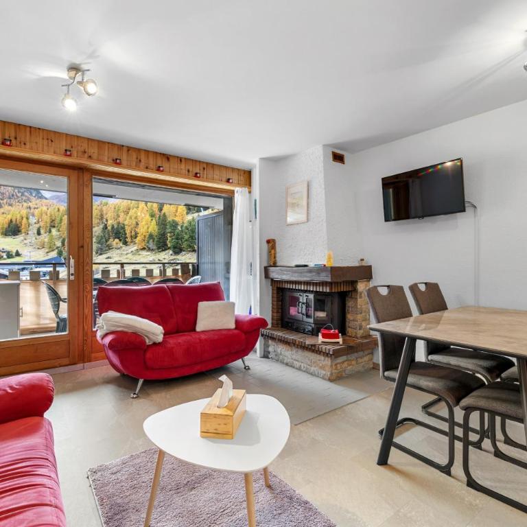 Dents-Rousses D4 - 4 pers - ski In&Out - Apartment mit Blick auf die Berge - 3
