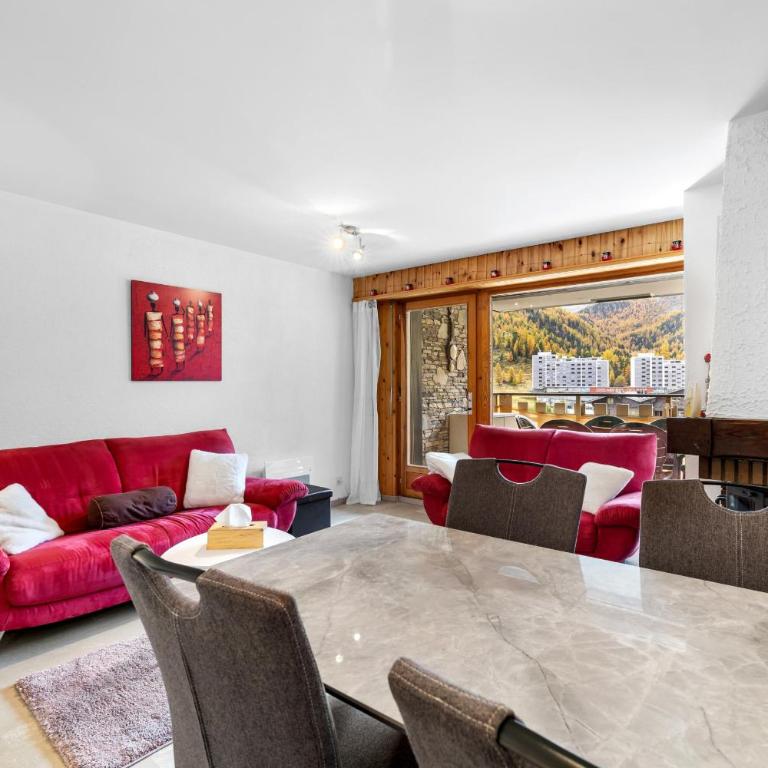 Dents-Rousses D4 - 4 pers - ski In&Out - Apartment mit Blick auf die Berge - 7