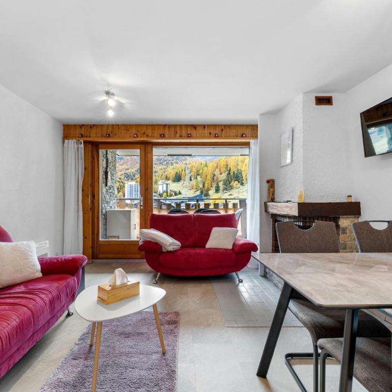 Dents-Rousses D4 - 4 pers - ski In&Out - Apartment mit Blick auf die Berge - 10