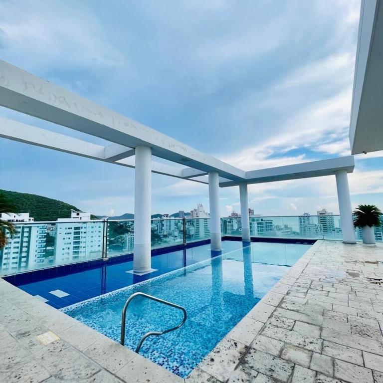 Apartamento Edificio Platino Rosadero Sta Marta - Apartamento de 2 dormitorios - 37