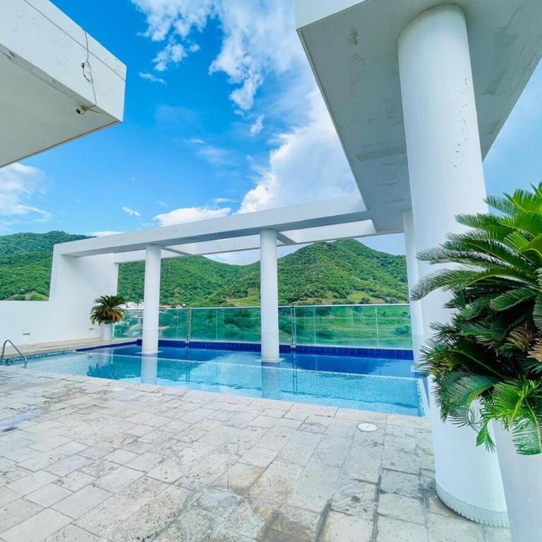 Apartamento Edificio Platino Rosadero Sta Marta - Apartamento de 2 dormitorios - 44