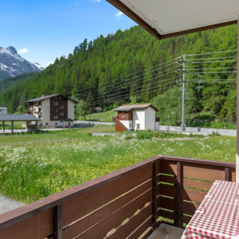 Vue, 2 terrasses & parking privé - Saas-Grund - Apartment mit 2 Schlafzimmern - 36