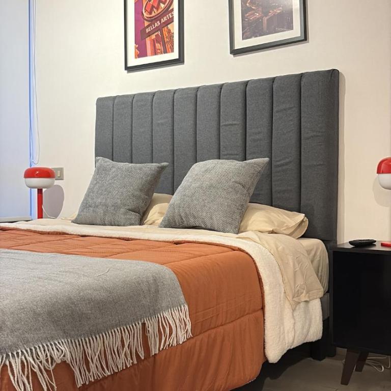 Departamento en Centro Histórico de Santiago - Apartamento de 1 Dormitorio con balcón y vistas a la ciudad - 18