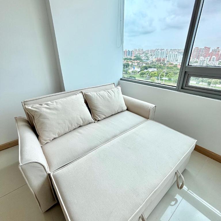 Apartamento entero amoblado con excelente ubicación en Barranquilla - Apartamento Superior con vistas a la ciudad - 10