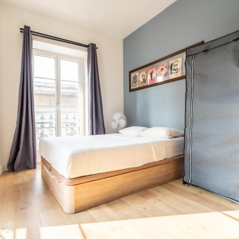 Guest House La Niçoise - Chambre Quadruple avec Salle de Bains Privative - 1