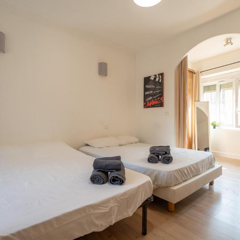 Guest House La Niçoise - Chambre Quadruple avec Salle de Bains Privative - 10