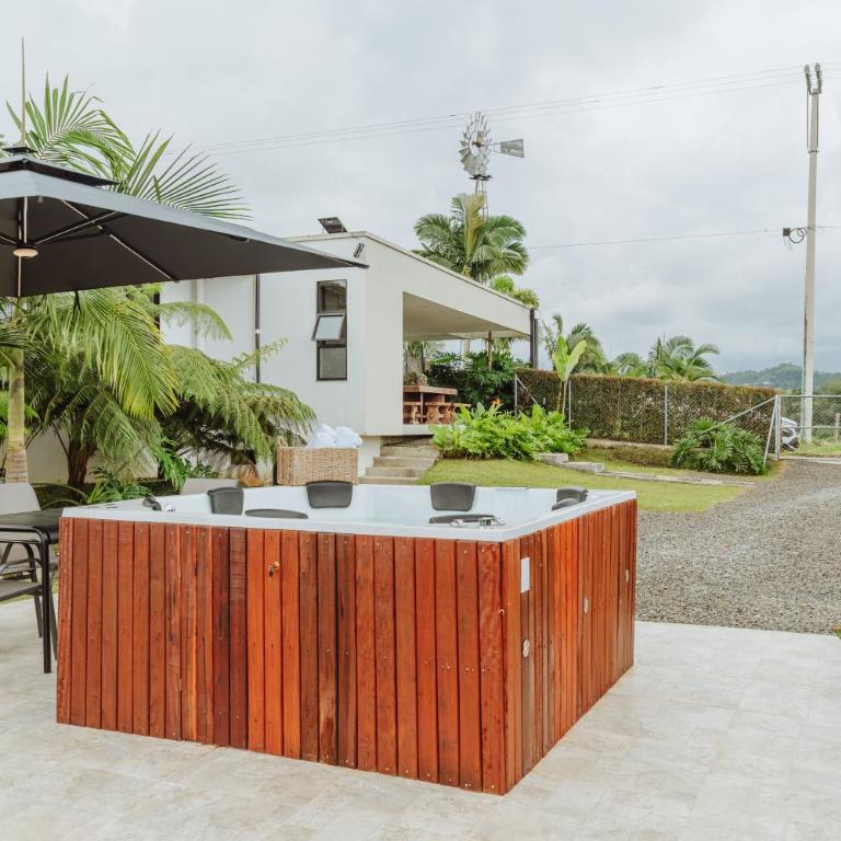 Exclusiva casa de 3habs con Jacuzzi y vistas espectaculares en Pereira - Villa - 44