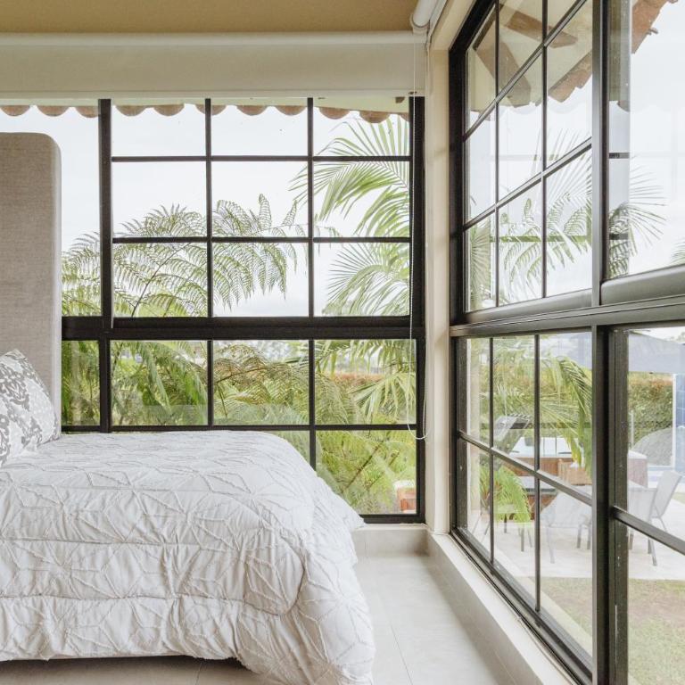 Exclusiva casa de 3habs con Jacuzzi y vistas espectaculares en Pereira - Villa - 57
