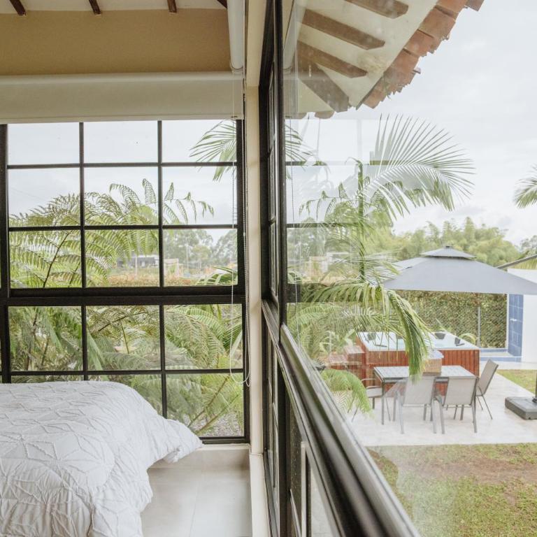 Exclusiva casa de 3habs con Jacuzzi y vistas espectaculares en Pereira - Villa - 58