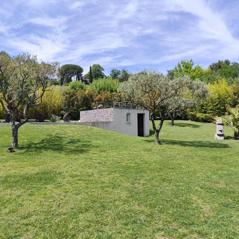 Chamarte villa piscine chauffées jardin clôturé Aix en Provence - Villa avec Piscine Privée - 15