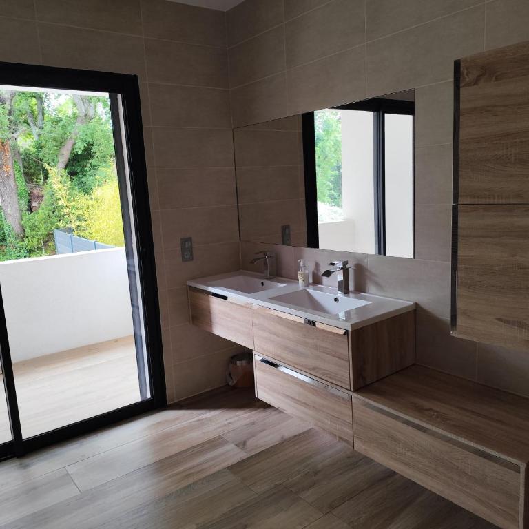 Chamarte villa piscine chauffées jardin clôturé Aix en Provence - Villa avec Piscine Privée - 40