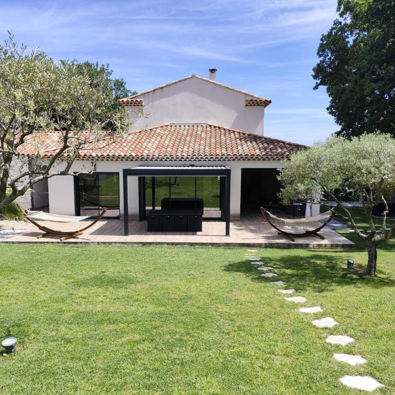 Chamarte villa piscine chauffées jardin clôturé Aix en Provence - Villa avec Piscine Privée - 7