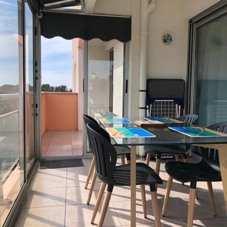 Agreable T2 1 chambre plage à 4 mn CLIM Parking Wifi - Appartement 1 Chambre - 53