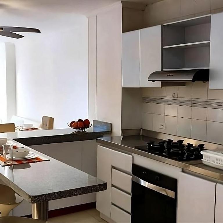 Playa El Rodadero, Apartamento confortable a 200m del mar - Apartamento de 2 dormitorios con vistas al mar - 9