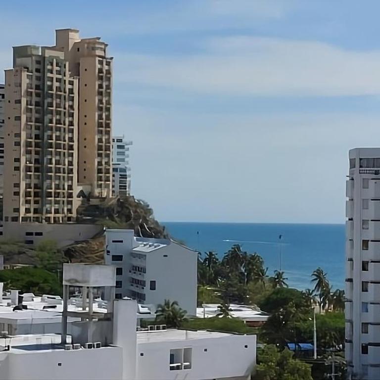 Playa El Rodadero, Apartamento confortable a 200m del mar - Apartamento de 2 dormitorios con vistas al mar - 1
