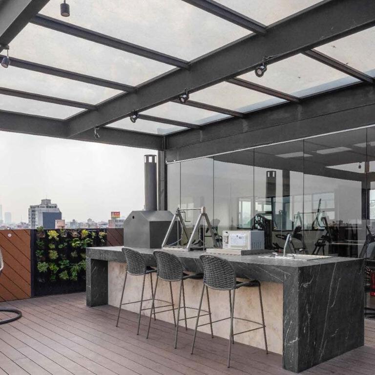 Mexico City Hipster Downtown Hideaway and Exclusive Amenities - Apartamento de 2 dormitorios - 9