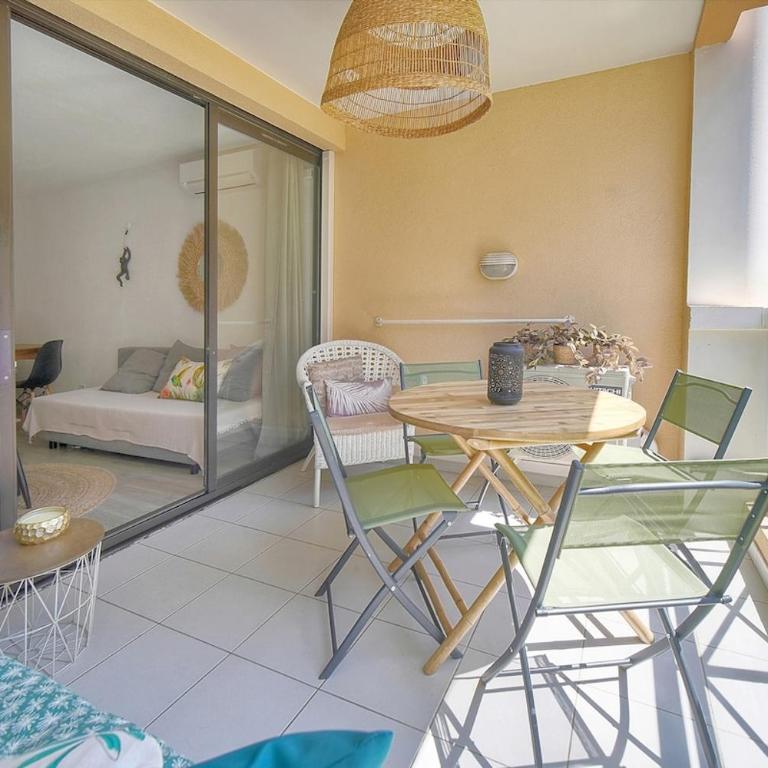 Villa Francia 2P with splendid pool -private rental - Appartement 1 Chambre - 6