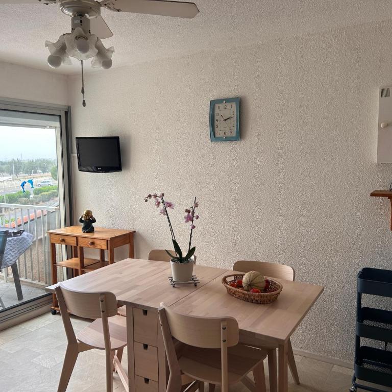 Au balcon de la mer, appartement à Marseillan plage - Appartement 1 Chambre avec Balcon - 6