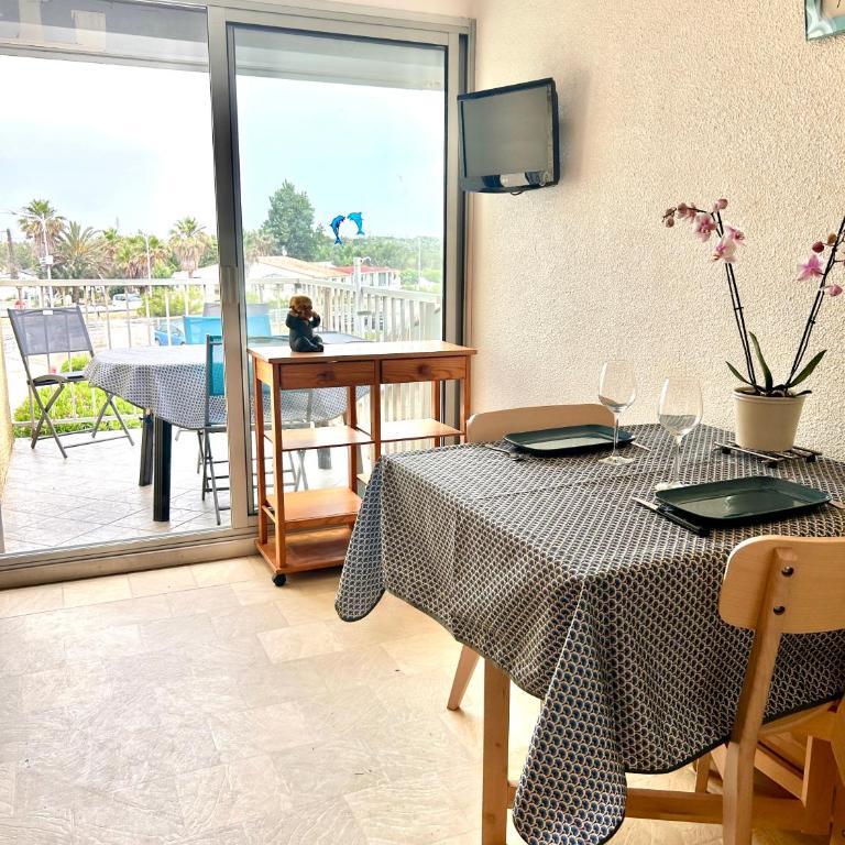 Au balcon de la mer, appartement à Marseillan plage - Appartement 1 Chambre avec Balcon - 5
