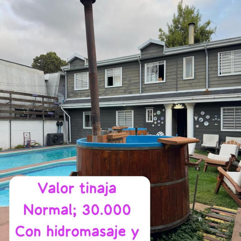 Cabaña con tinaja de hidromasaje - Apartamento de 2 dormitorios - 4