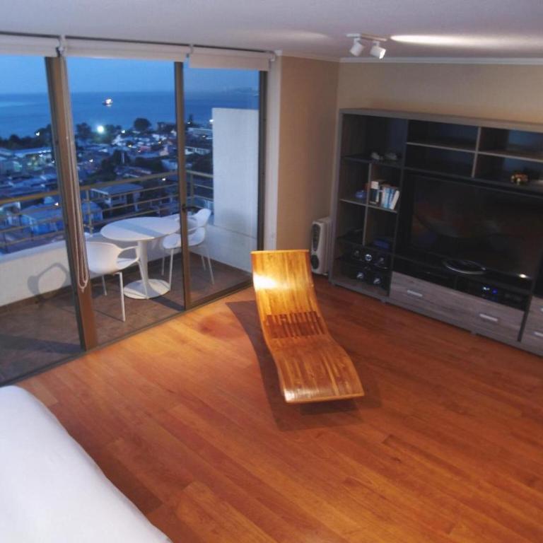 Vista de ensueño a la bahia de Valparaiso - Apartamento de 1 dormitorio - 7
