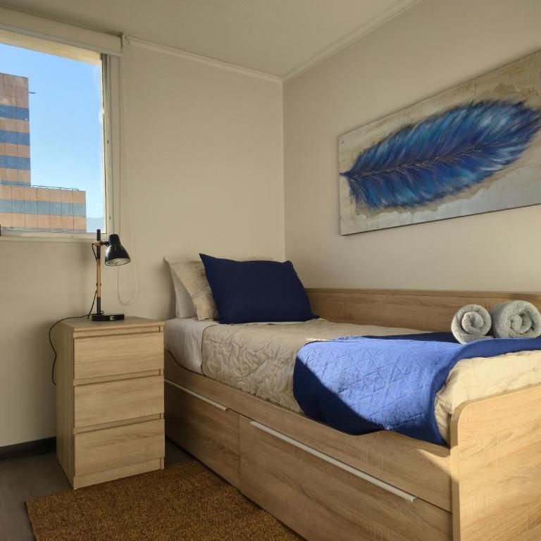 Depto con calefacción a pasos del Parque Arauco - Apartamento de 2 dormitorios - 13