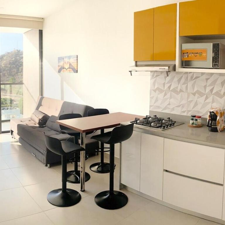 Apartamento nuevo con vista al mar, Santa Marta - One-Bedroom Apartment - 2