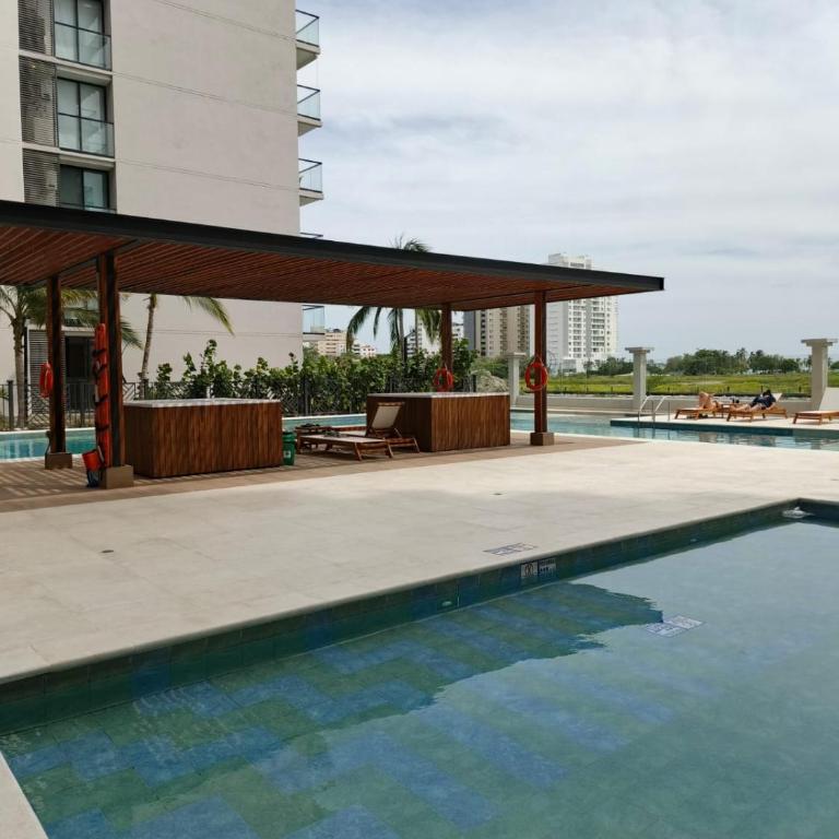 Apartamento nuevo con vista al mar, Santa Marta - One-Bedroom Apartment - 17