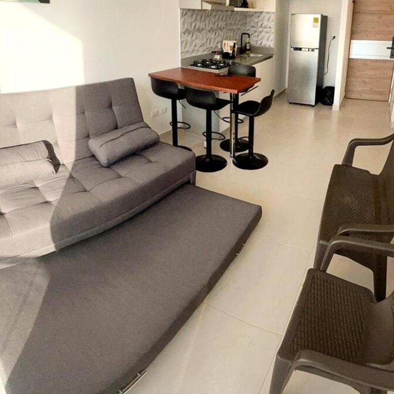 Apartamento nuevo con vista al mar, Santa Marta - One-Bedroom Apartment - 3
