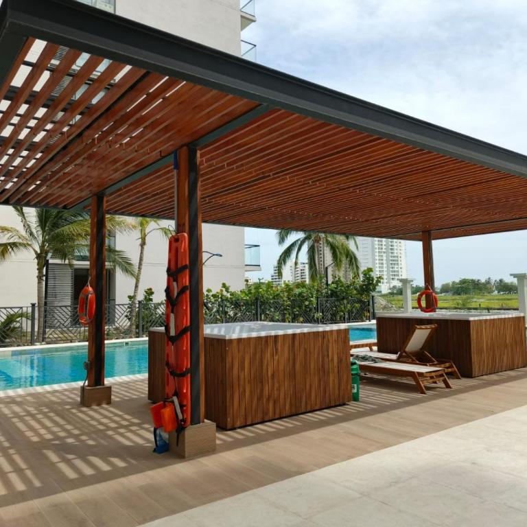 Apartamento nuevo con vista al mar, Santa Marta - One-Bedroom Apartment - 20