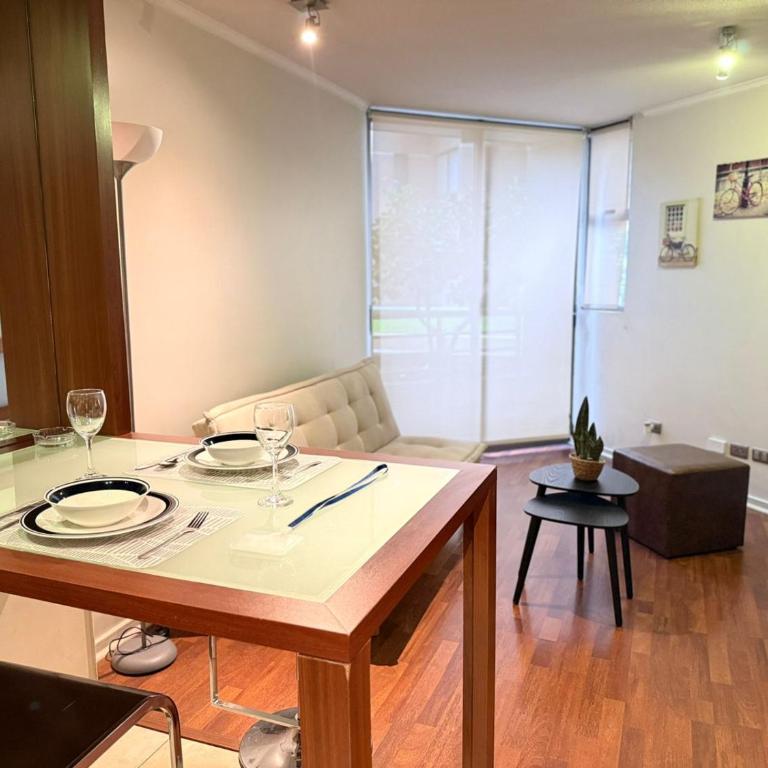 Modern 1BR near Bellas Artes - Santiago Centro - Apartamento de 1 dormitorio con balcón - 5