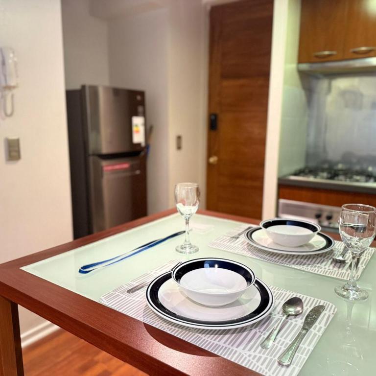 Modern 1BR near Bellas Artes - Santiago Centro - Apartamento de 1 dormitorio con balcón - 14