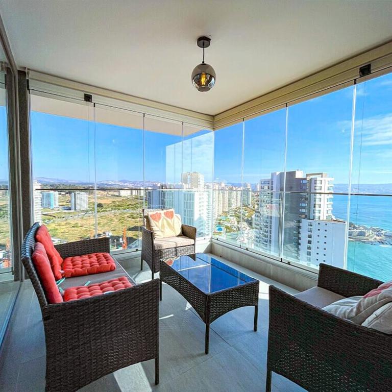 Alojamiento Vista Panorámica al Mar - Apartamento de 2 dormitorios - Frente al océano - 1