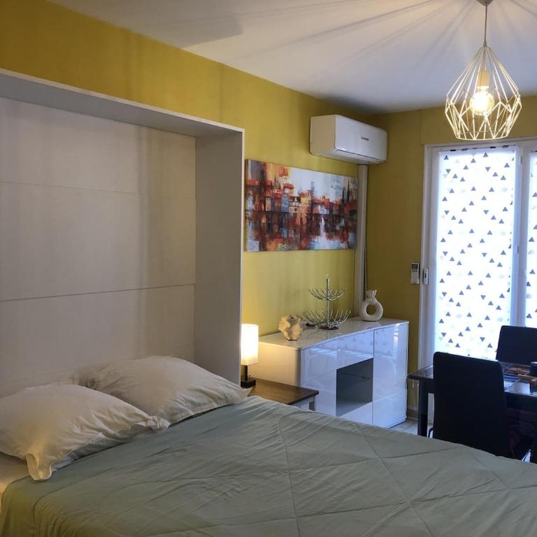 Studio 25 m2 Le Jasmin centre-ville, parking et balcon - Apartment mit 1 Schlafzimmer - 12