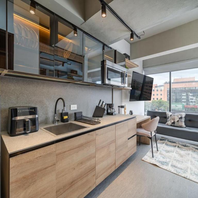 Executive Loft in Chicó Norte, Modern & Central - Apartamento de 1 dormitorio - 3