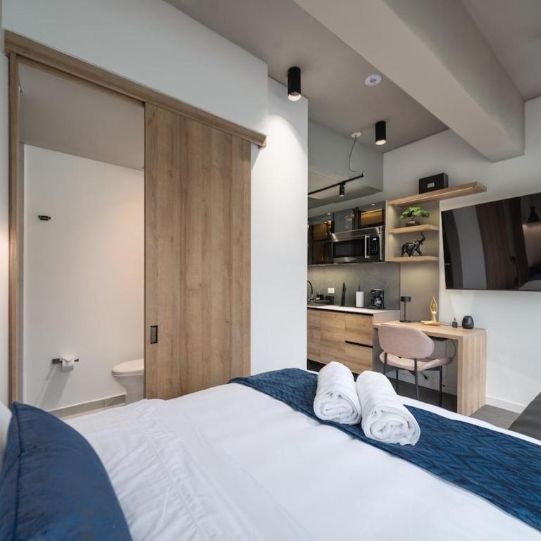 Executive Loft in Chicó Norte, Modern & Central - Apartamento de 1 dormitorio - 9