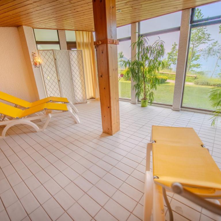 Clouds Studio Alpin Luxury View and Pool - Apartment mit 1 Schlafzimmer, Balkon und Bergblick - 18