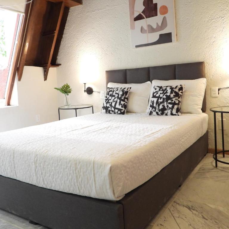 Singular Reforma - King Room with Private External Bathroom - 21