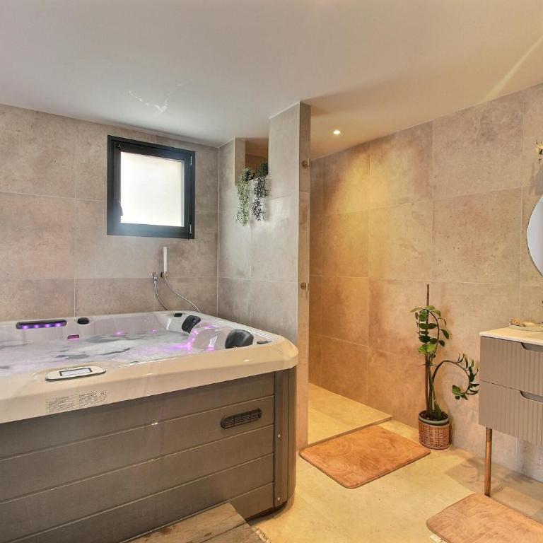 Garden & Spa Camélia jacuzzi - Appartement 1 Chambre avec Terrasse - 9