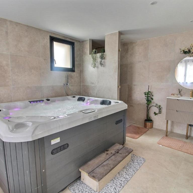 Garden & Spa Camélia jacuzzi - Appartement 1 Chambre avec Terrasse - 10