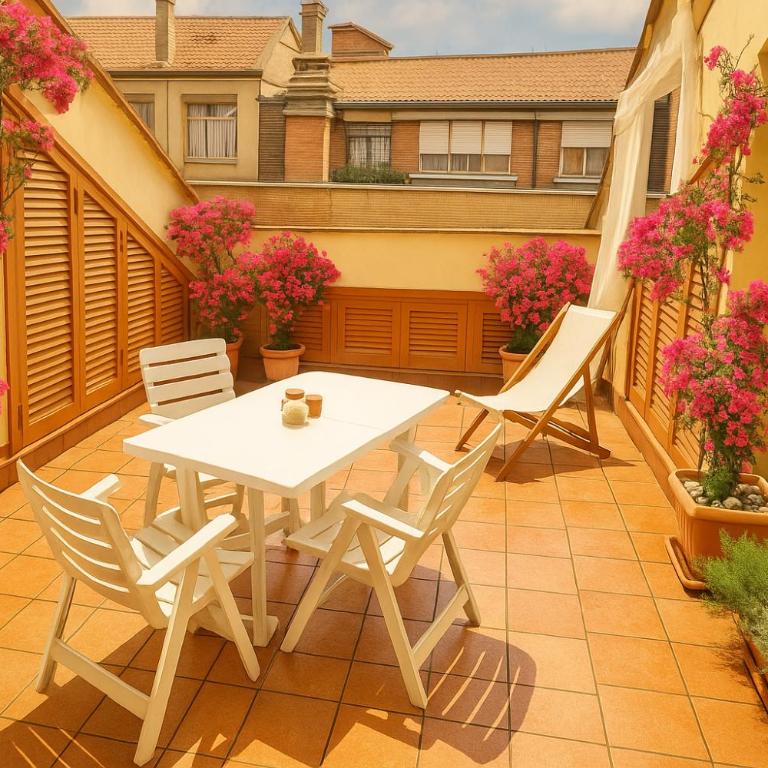 Cozy little penthouse with terrace in Rome - Apartment mit 1 Schlafzimmer - 1