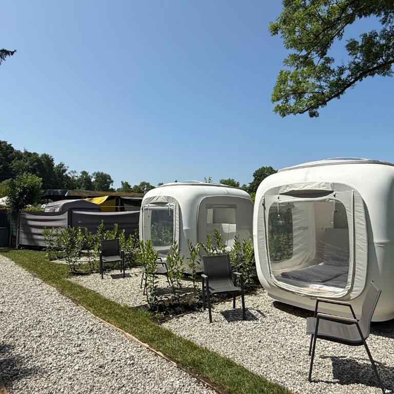 Direkt am Wallersee - Cubes - SELF CHECK-IN - Zelt - 11